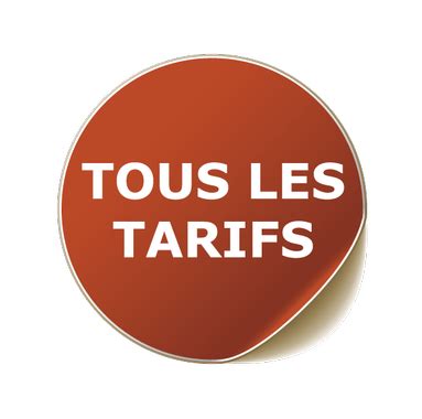 Tarifs et contact .